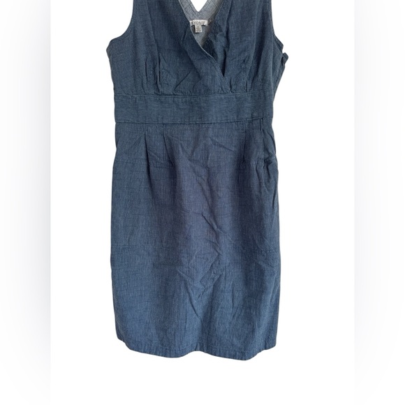 Toad&Co Atsuka Organic Cotton Dress Denim Women’s Size Medium - Picture 4 of 14